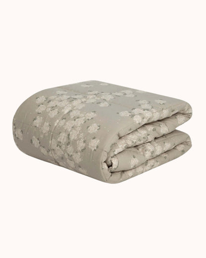 Percale Quilted Blanket in dogwood