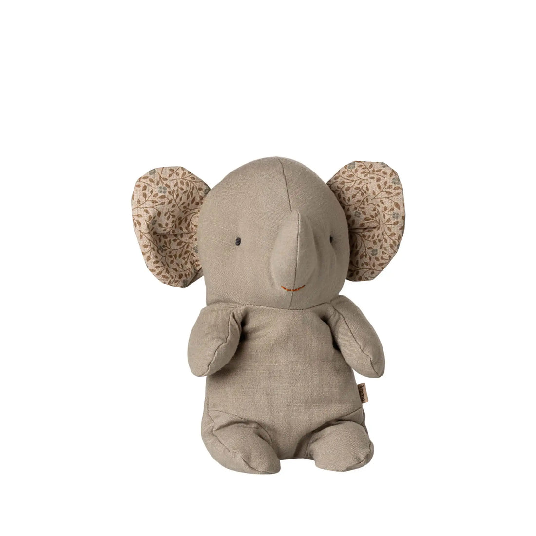 Kleines Elefant Kuscheltier in grau