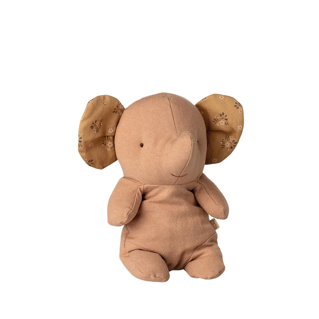 Kleines Elefant Kuscheltier in powder