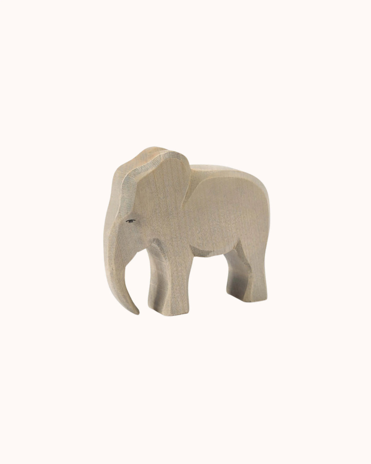 Holzfigur Elefantenbulle
