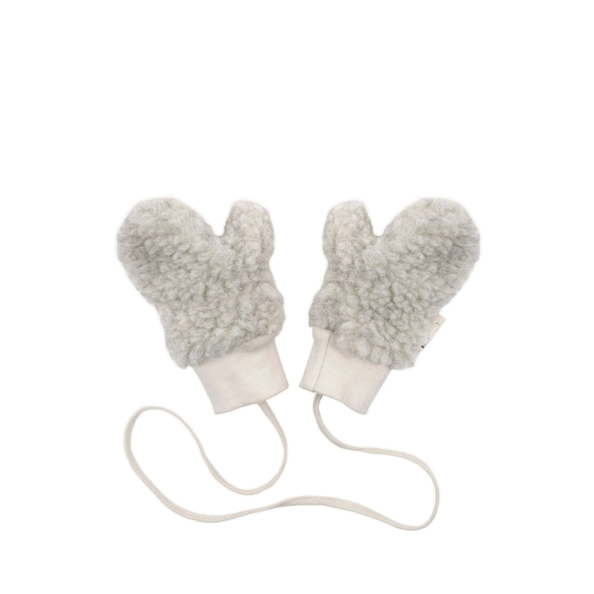 Baby Merino Mittens in cloud