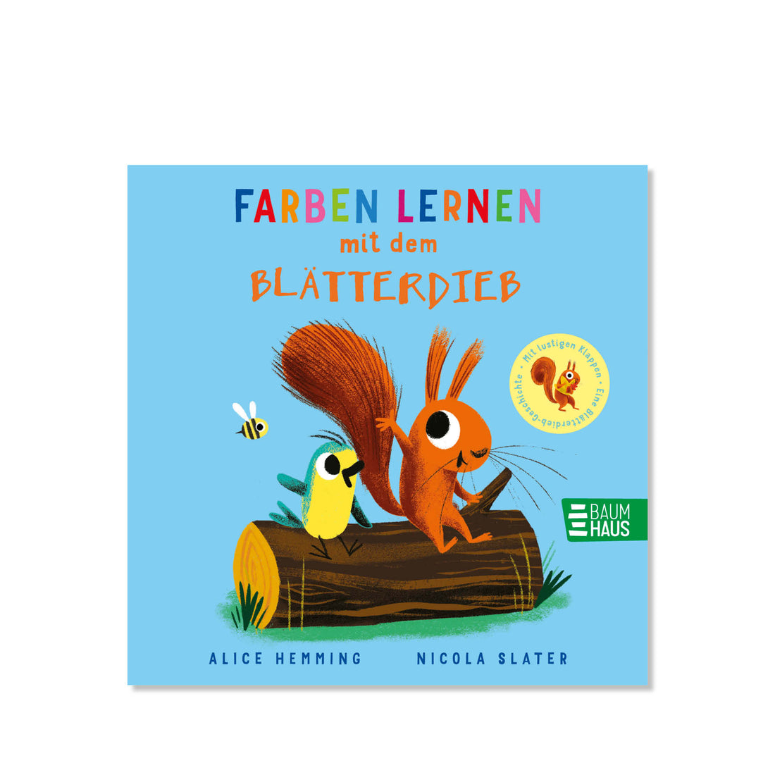 Farben lernen mit dem Blätterdieb