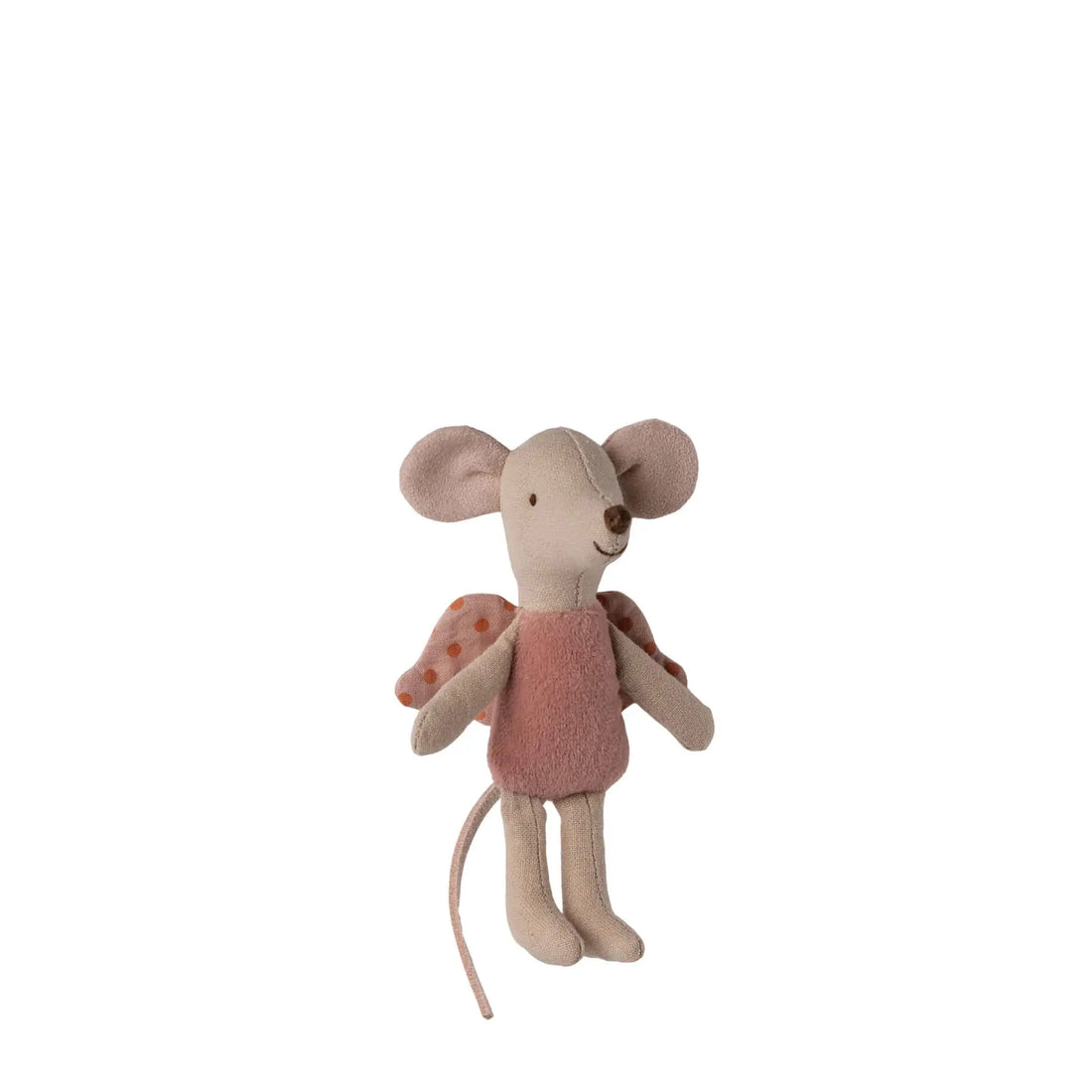 Kleine Schwester Fee Maus in rosa
