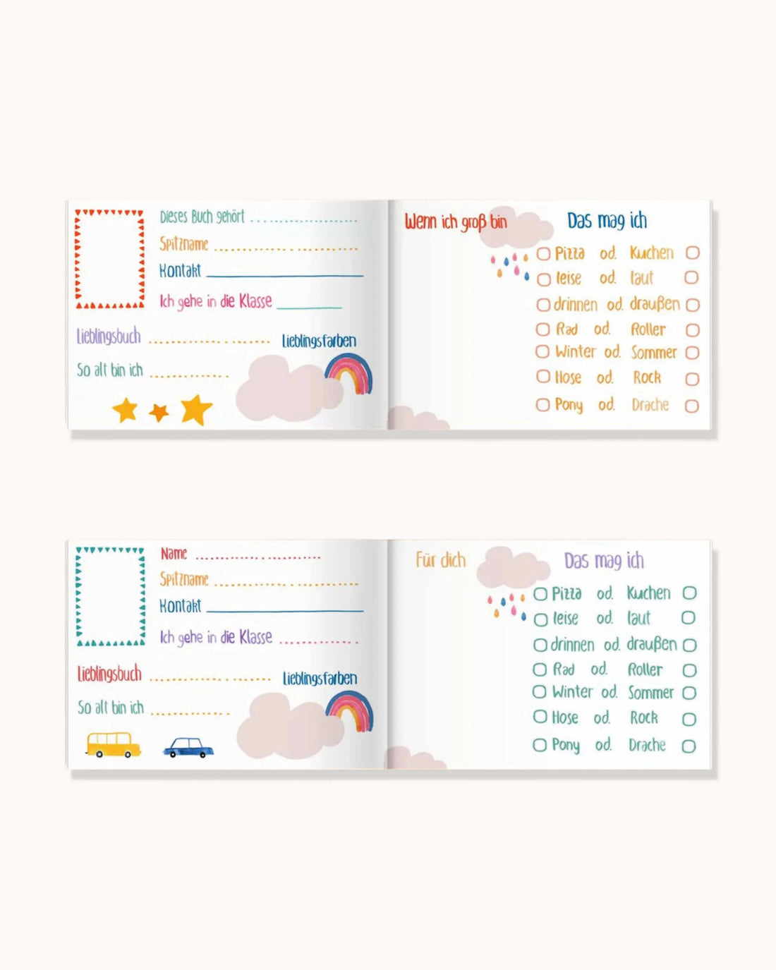 Friendship Book Alle Meine Schulfreunde