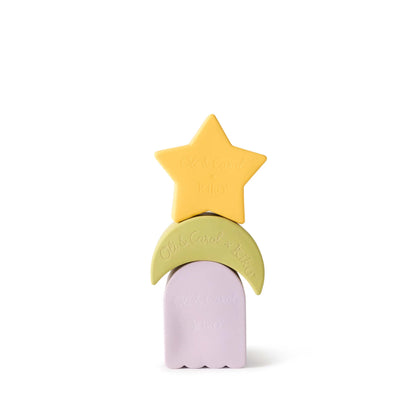 Geometric Shapes Stacking Blocks Star