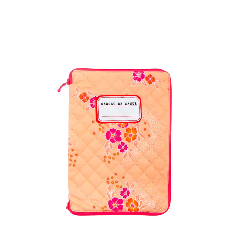 Hülle für Gesundheitsheft in folksy pink