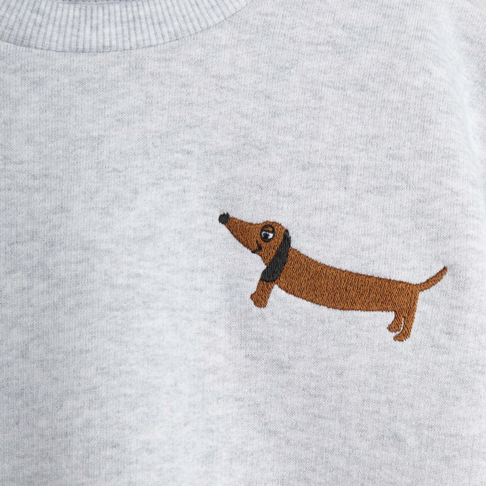 Long-sleeved Sweater Dachshund