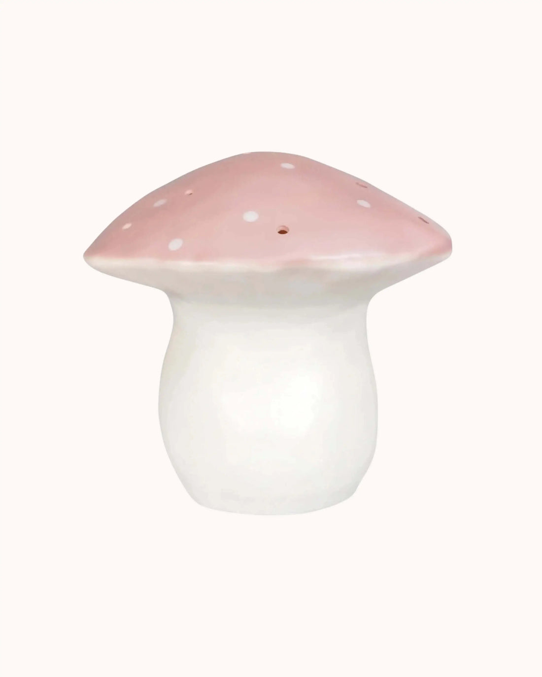 Große Pilzlampe in vintage rosa