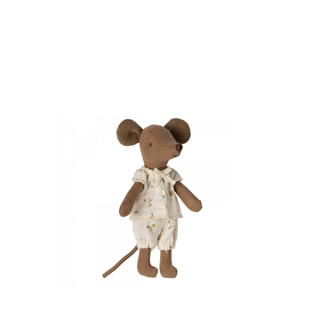 Big brown Sister Mouse in Matchbox