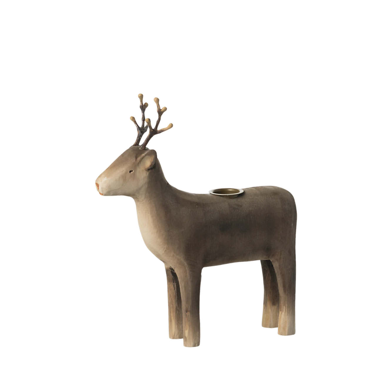 Big Reindeer Candle Holder