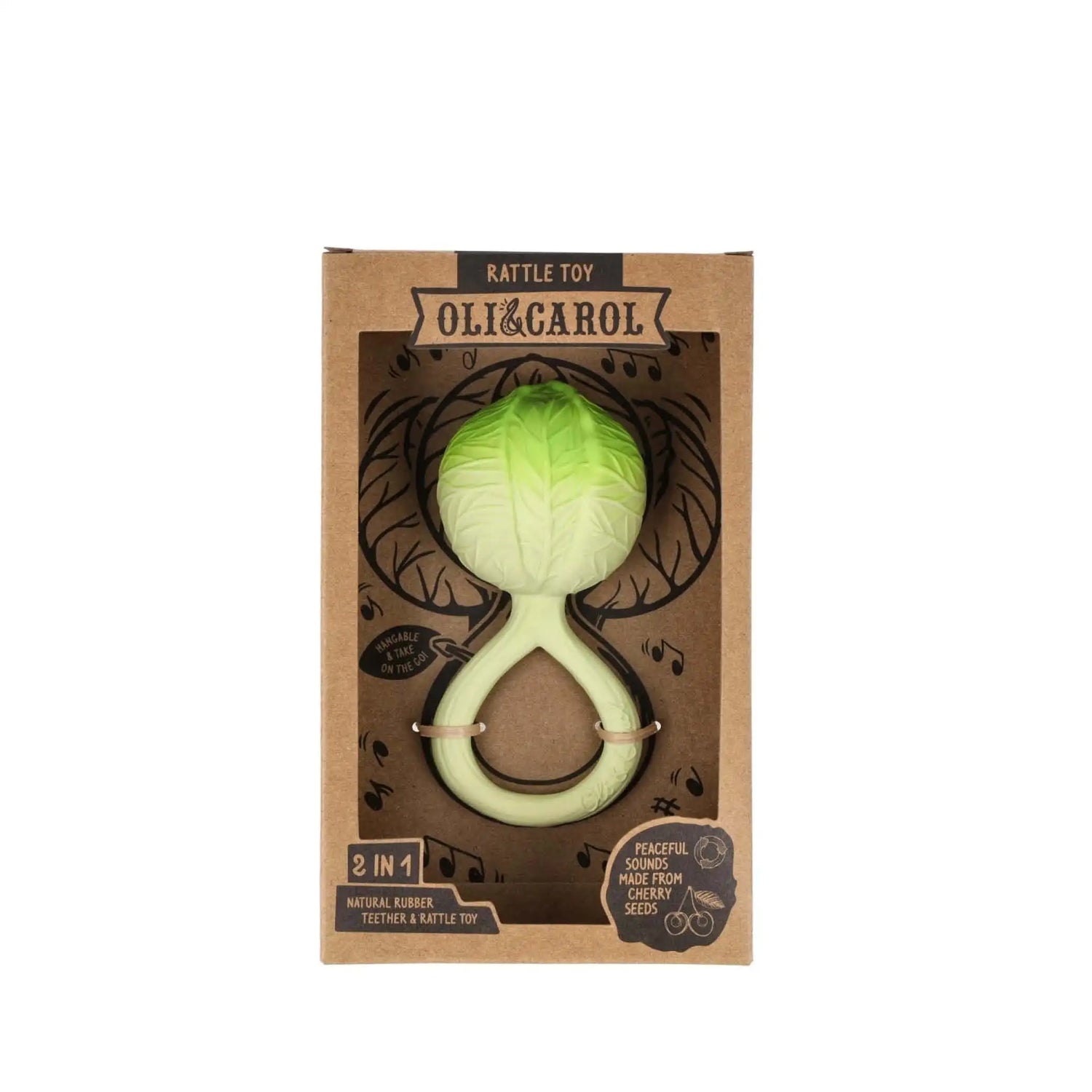 Teether and Rattle Cabbage