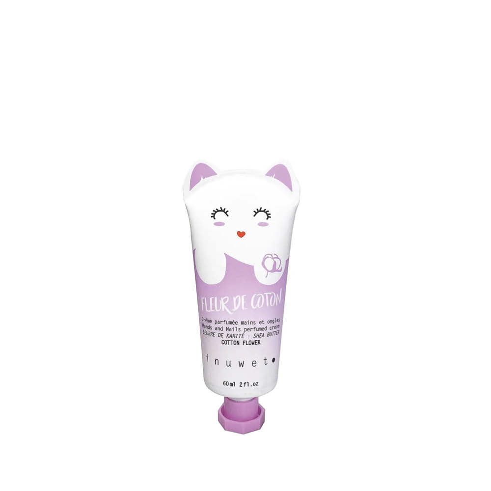crème pour les mains au parfum de coton