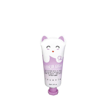 crème pour les mains au parfum de coton
