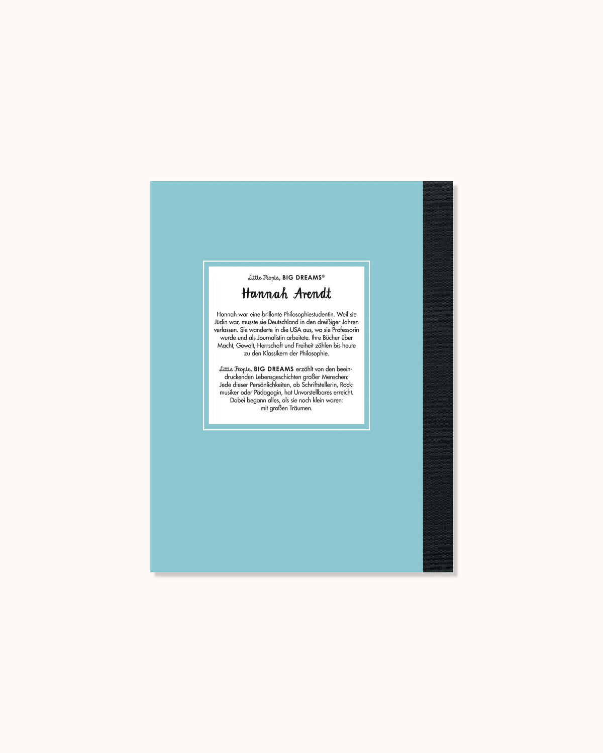 Little People, Big Dreams – Hannah Arendt