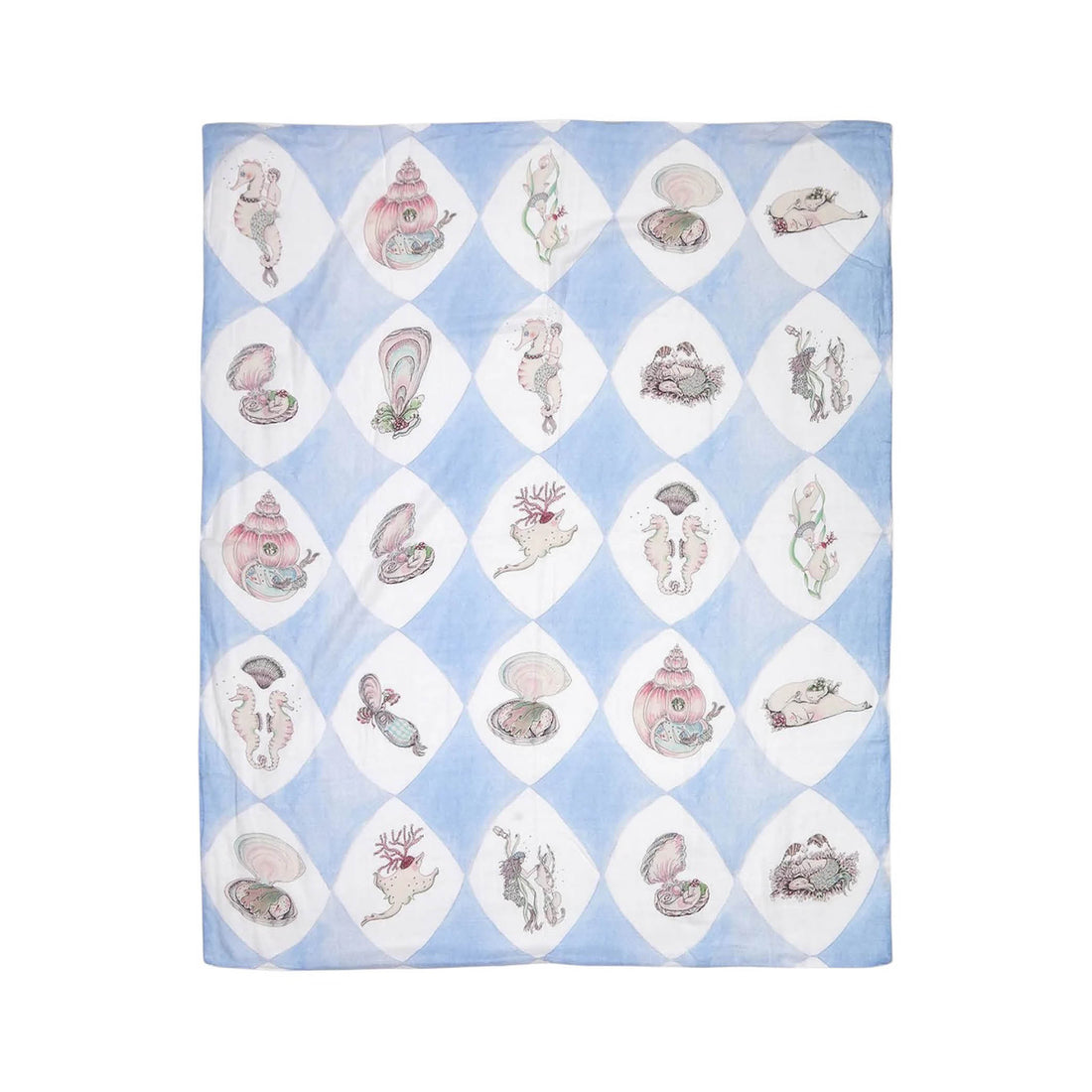 Baby Muslin Harlequin de la Mer