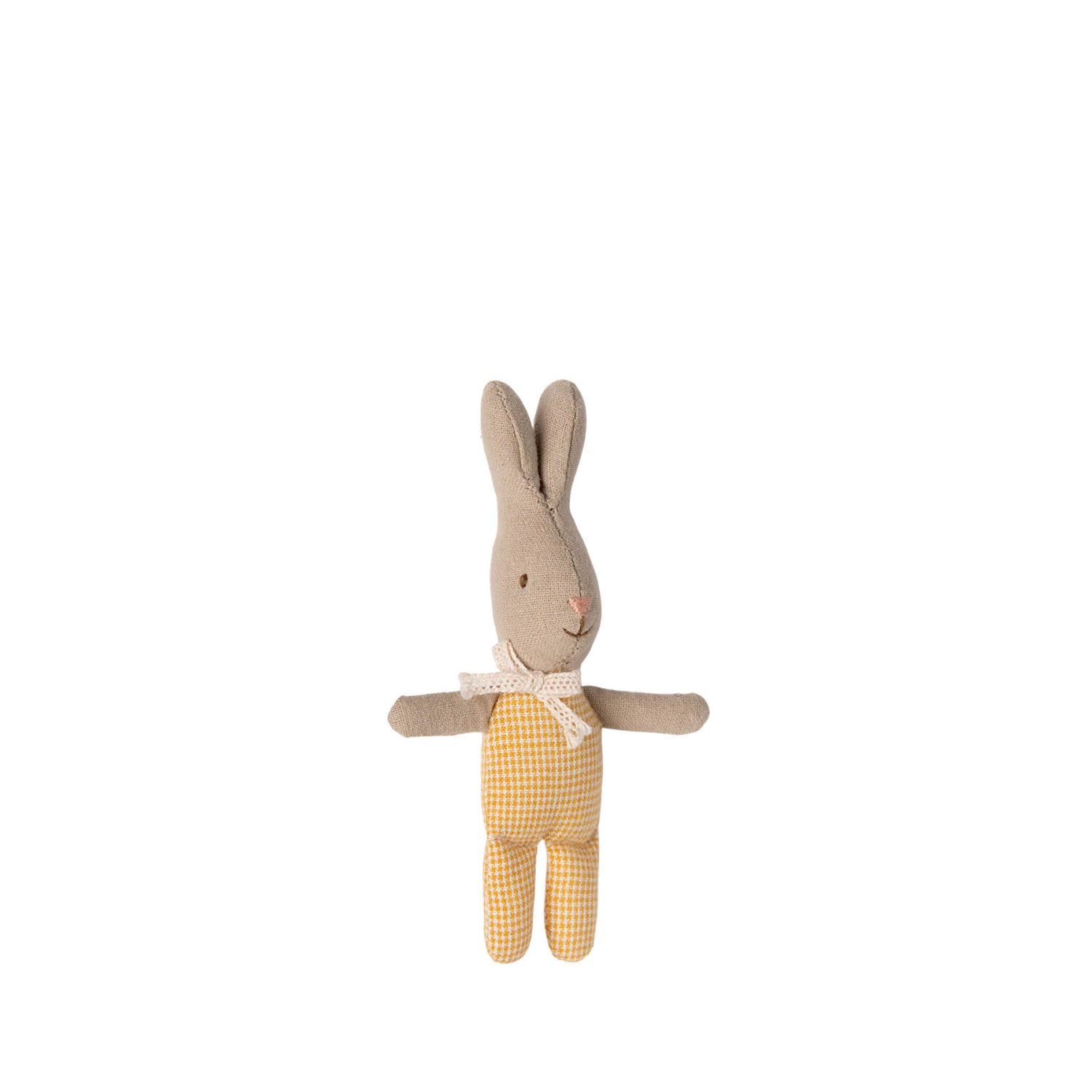 Lapin MY à carreaux jaunes