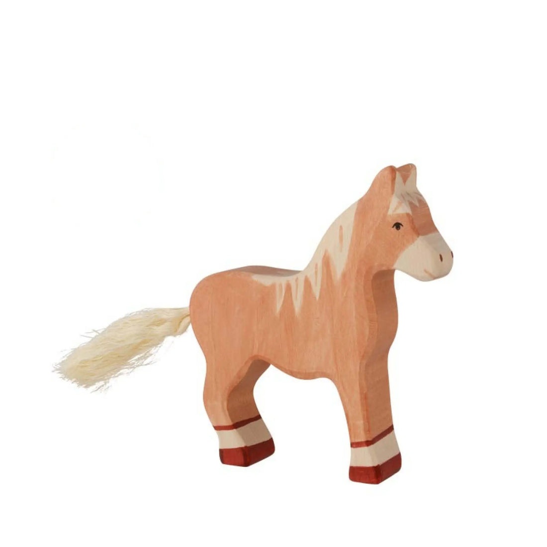 Wooden Figure light brown Horse