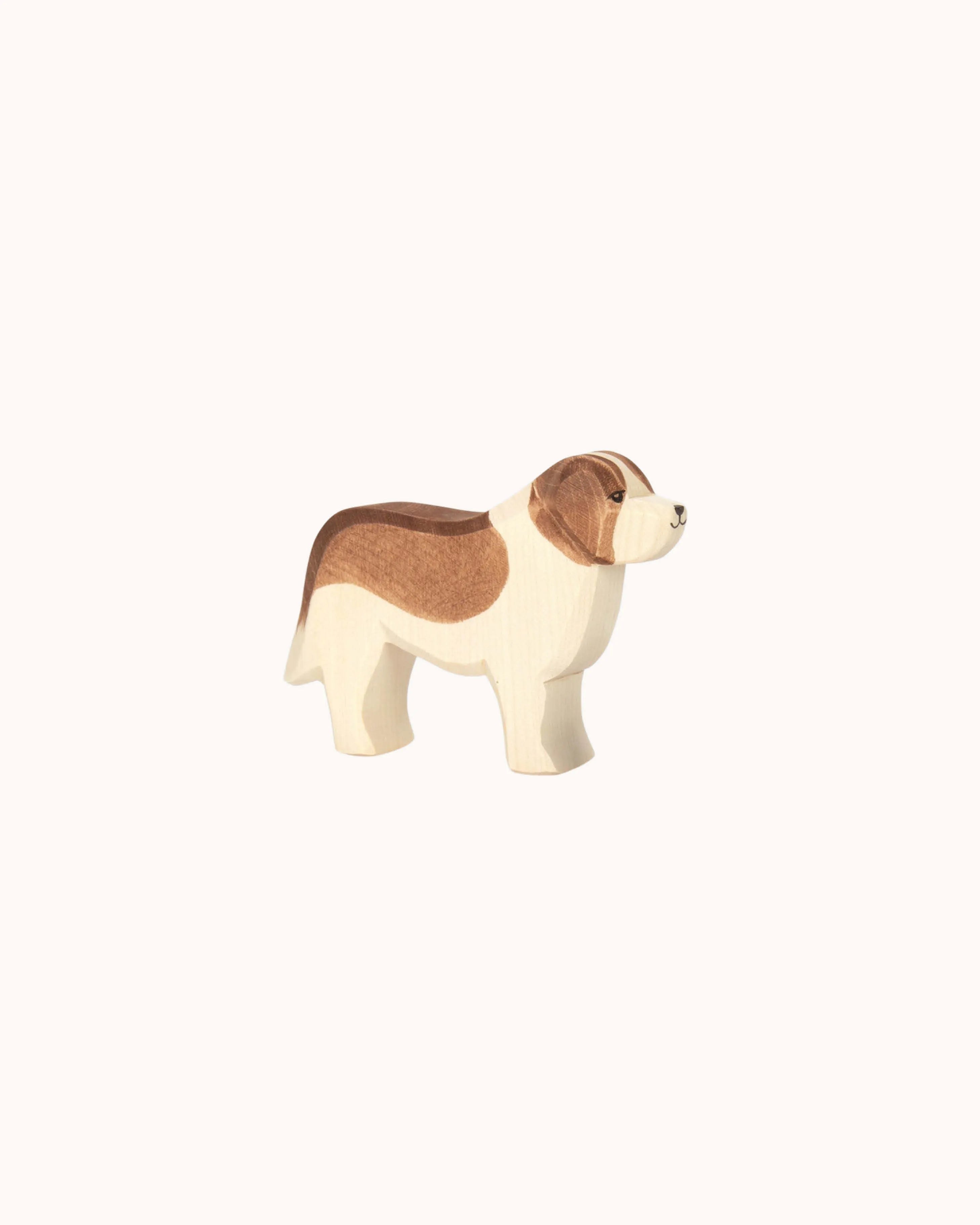 Wooden Figure Saint Bernard