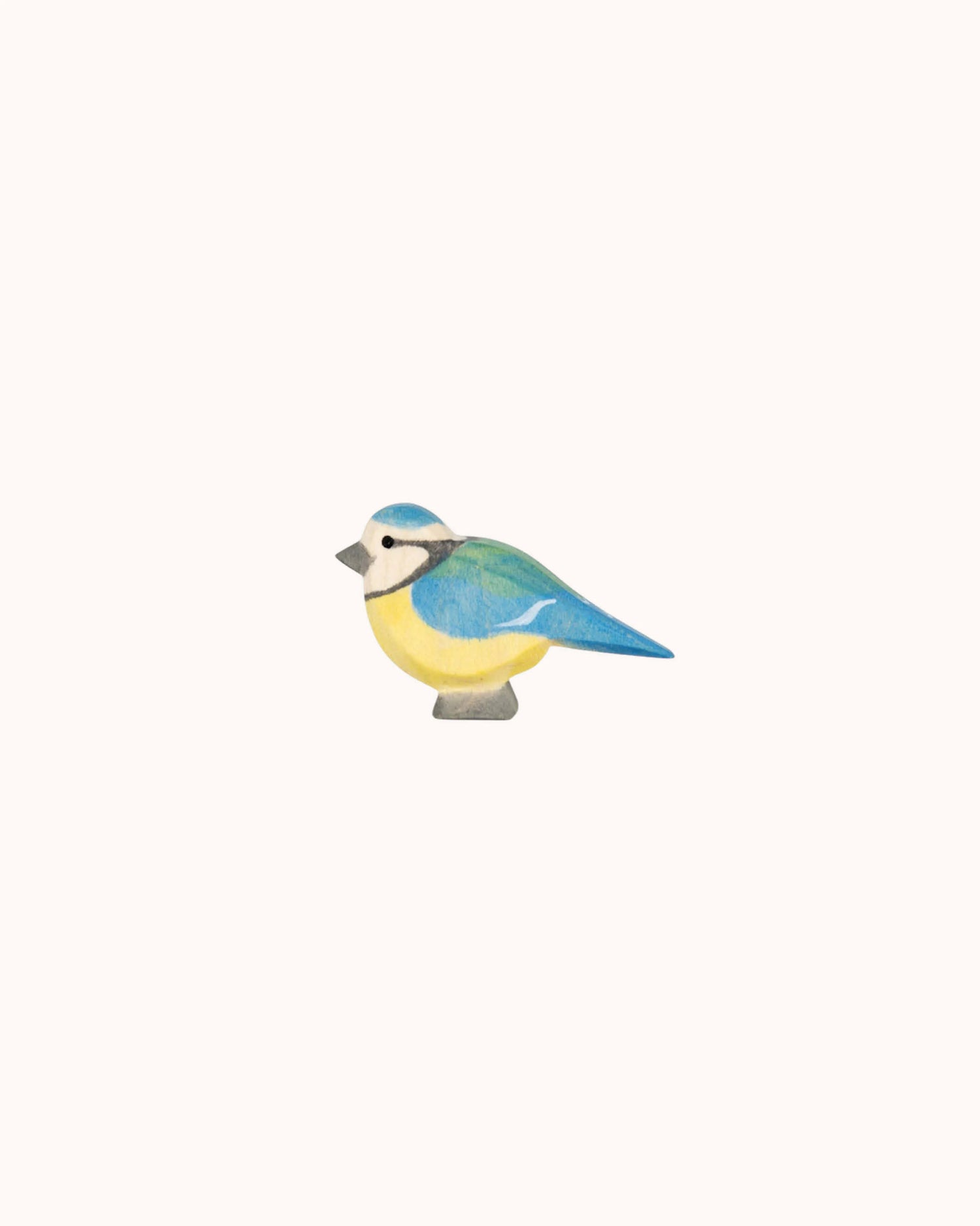 Wooden Figure Blue Tit