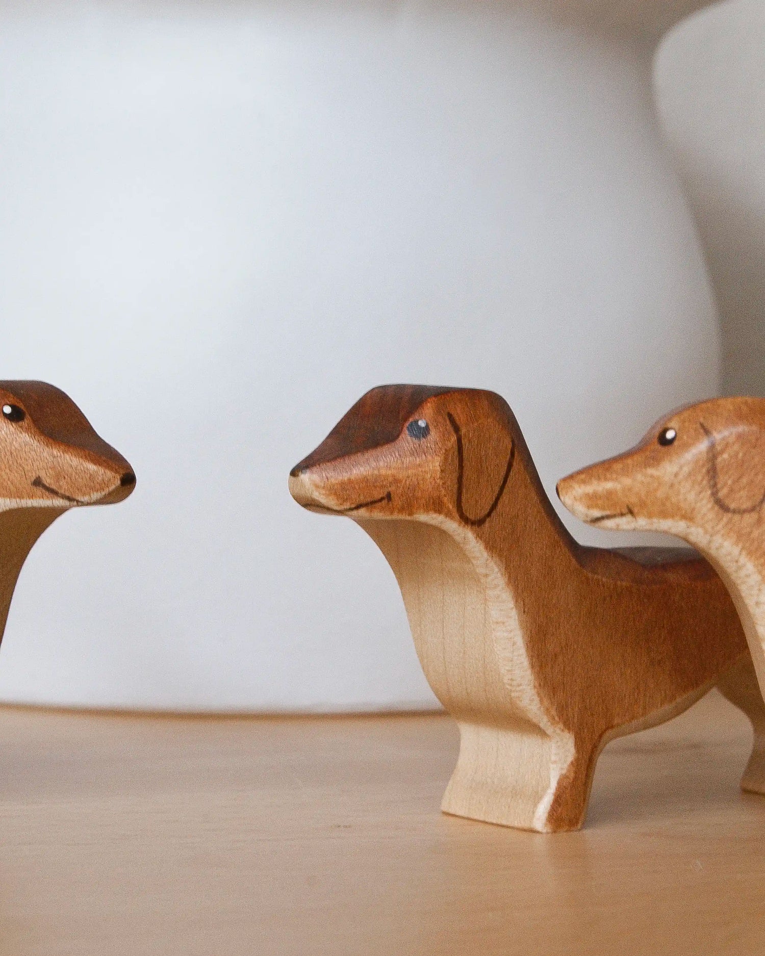 Holzfigur Dackel