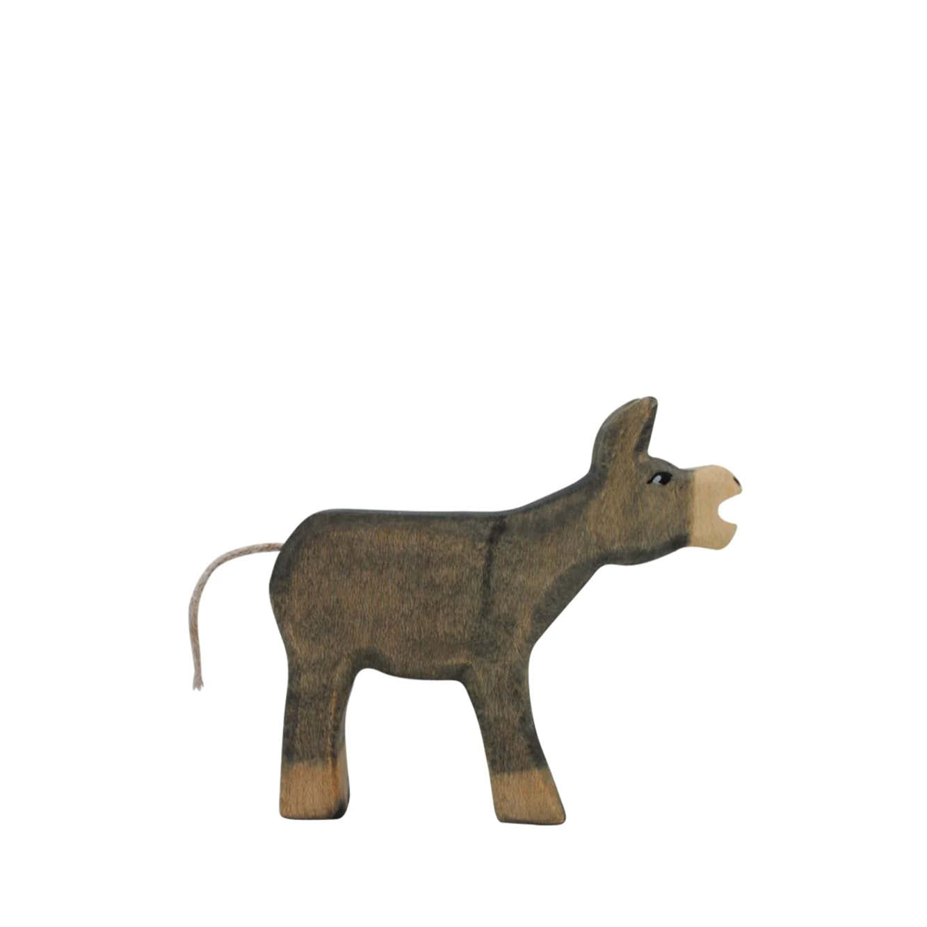 Wooden Figure Donkey of the Bremen Town Musicians