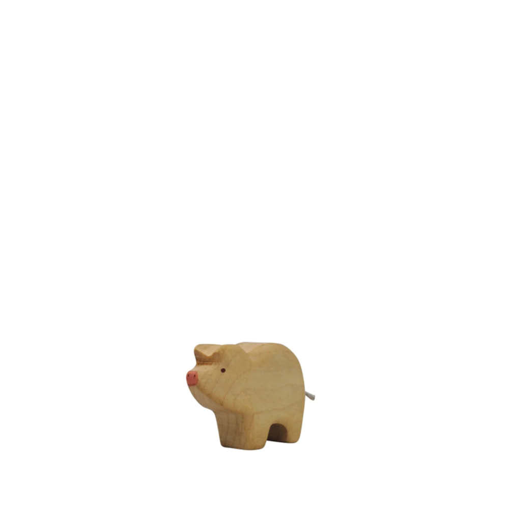 Wooden Figure Piglet