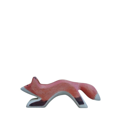 Holzfigur kleiner Fuchs