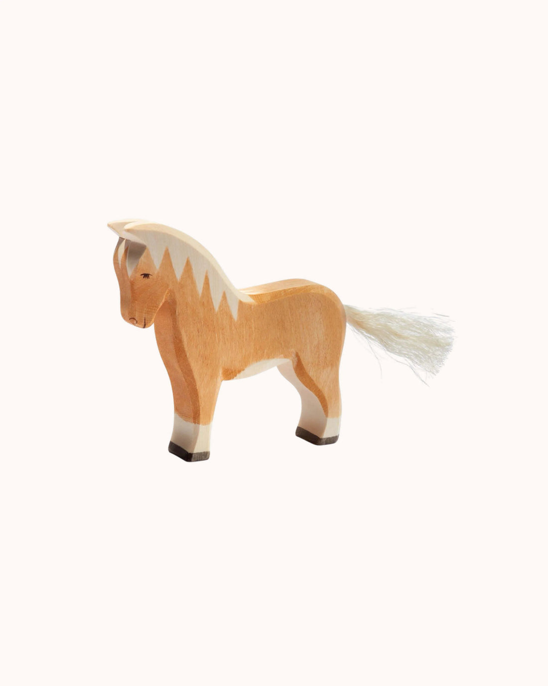 Holzfigur Haflinger