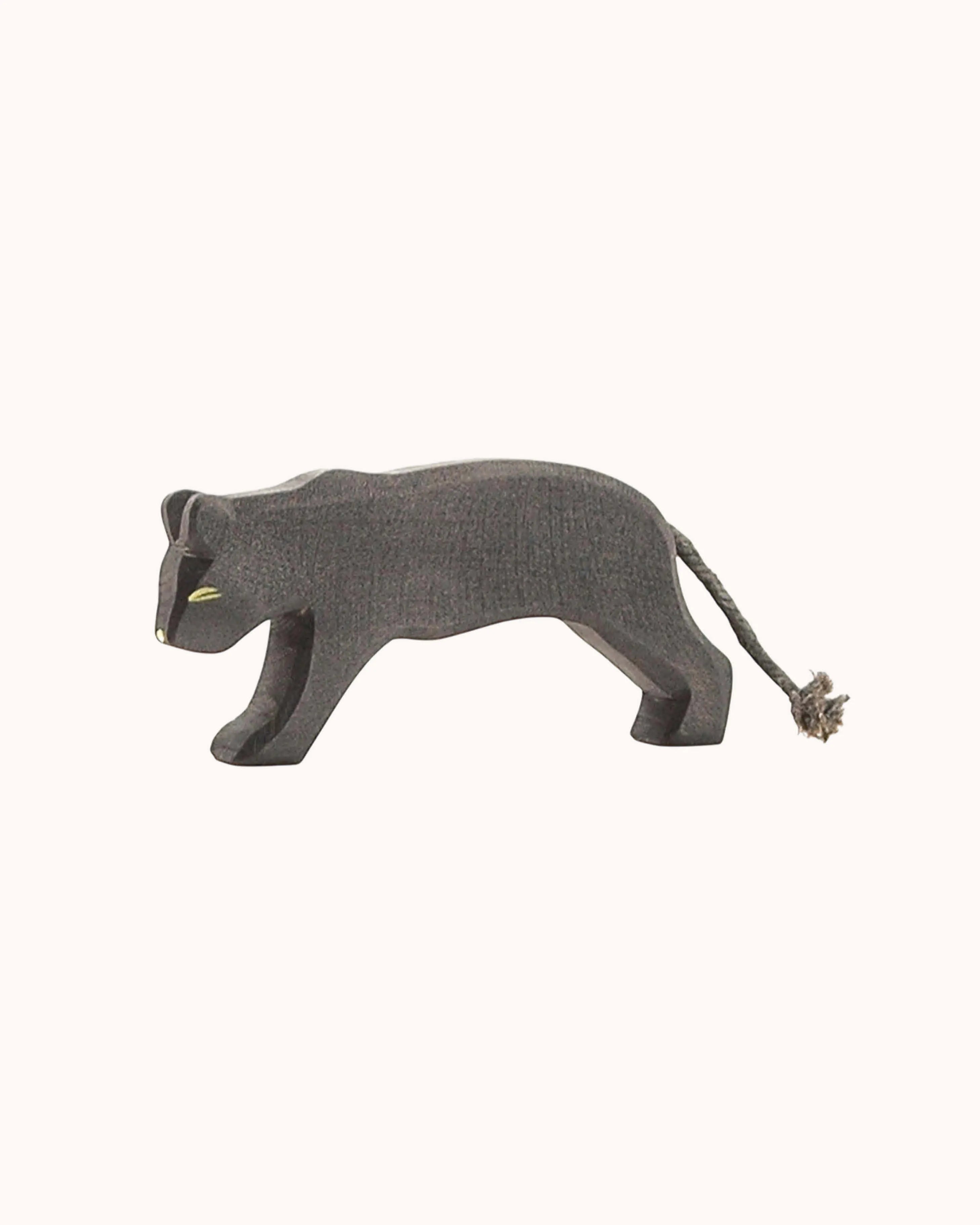 Wooden Figure Panther