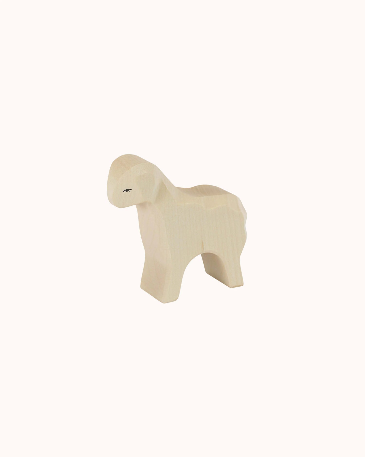 Holzfigur Schaf