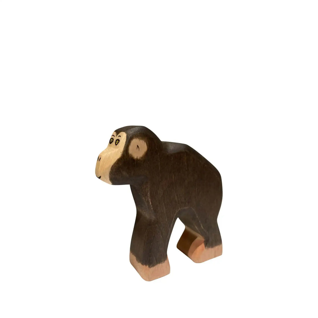 Holzfigur Schimpanse