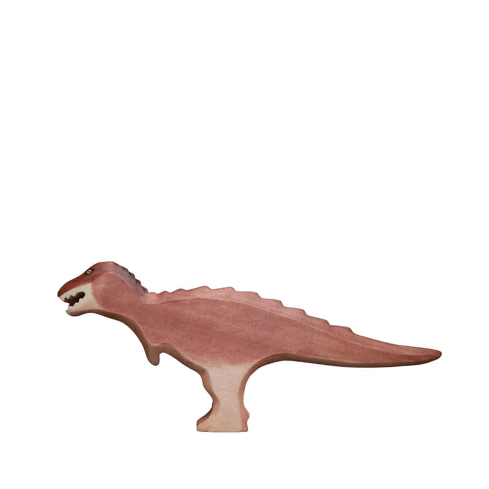 Wooden Figure red Tyrannosaurus Rex