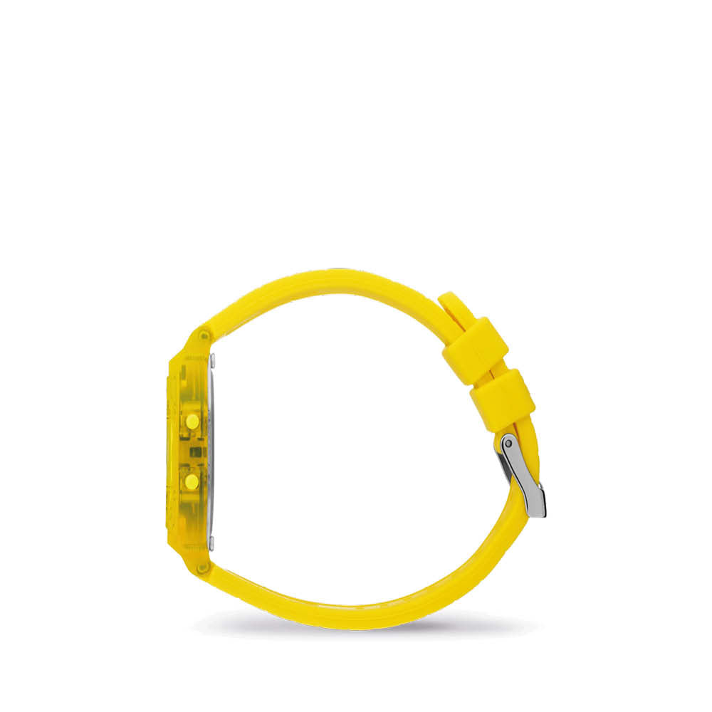 Ice Digit Retro in electric yellow