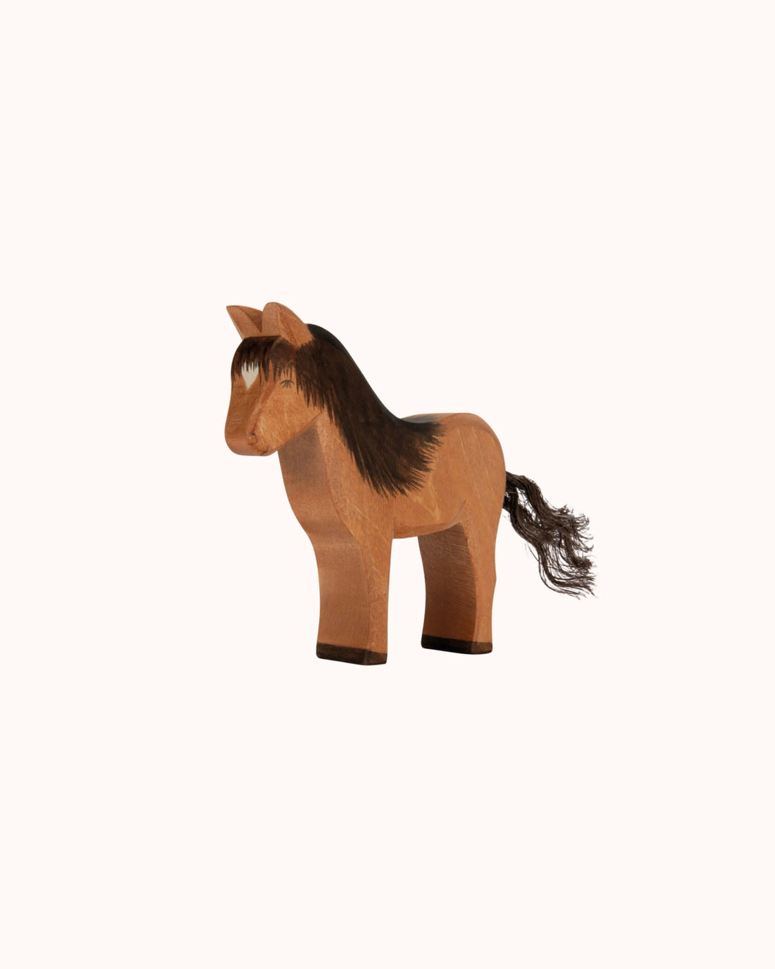 Wooden Figure Icelandic Horse Hrókur