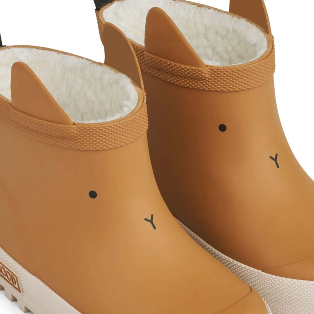 Thermo Gummistiefel Jesse in golden caramel/sandy