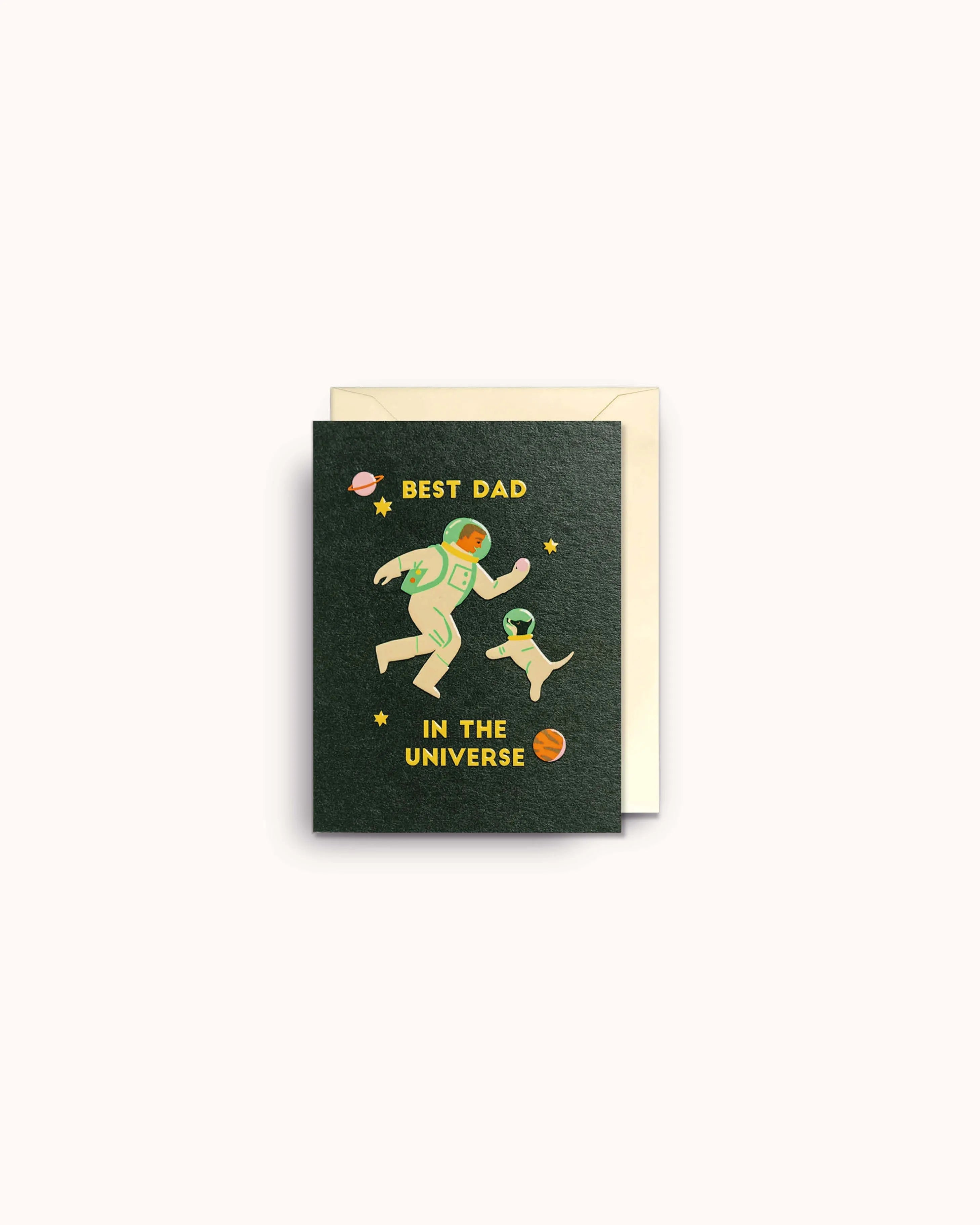 Best Dad in the Universe Mini Card