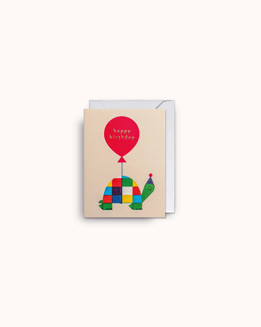 Happy Birthday Balloon Mini Karte