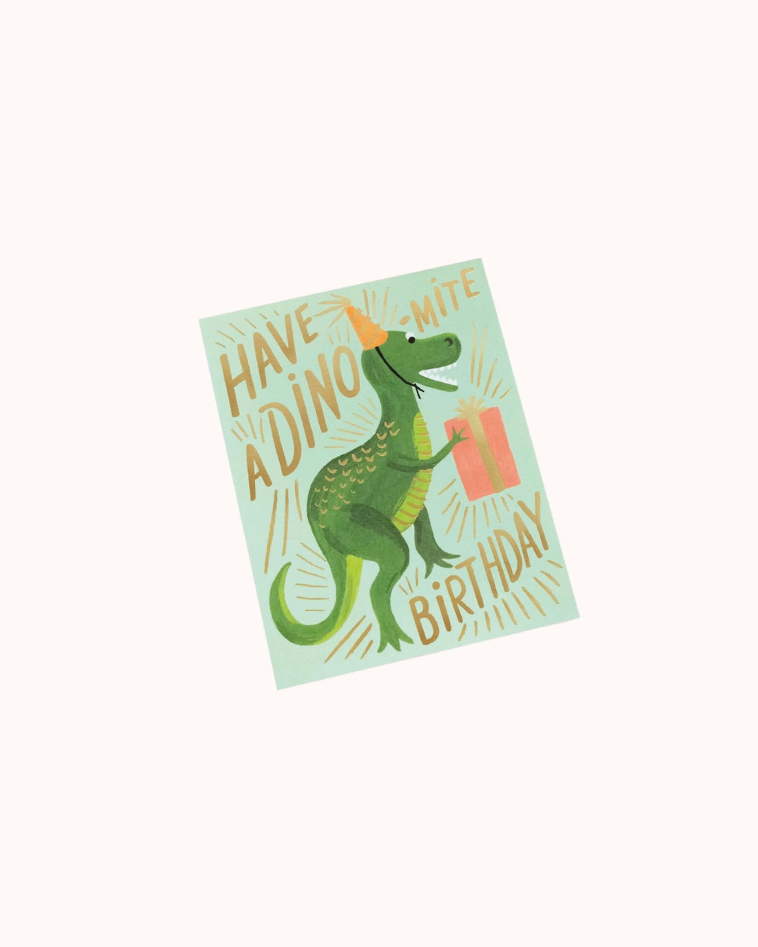 Dinomite Birthday Karte