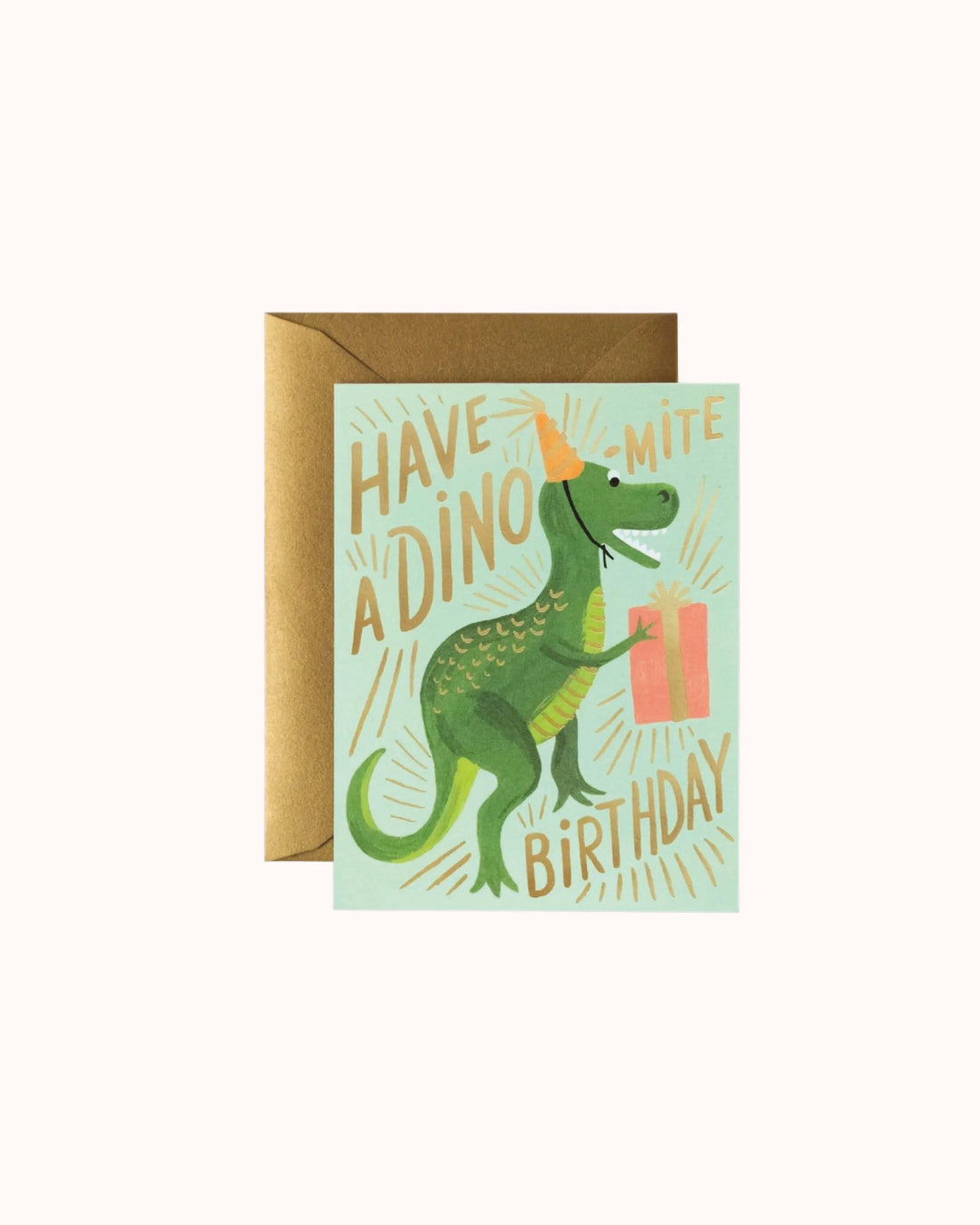 Dinomite Birthday Karte