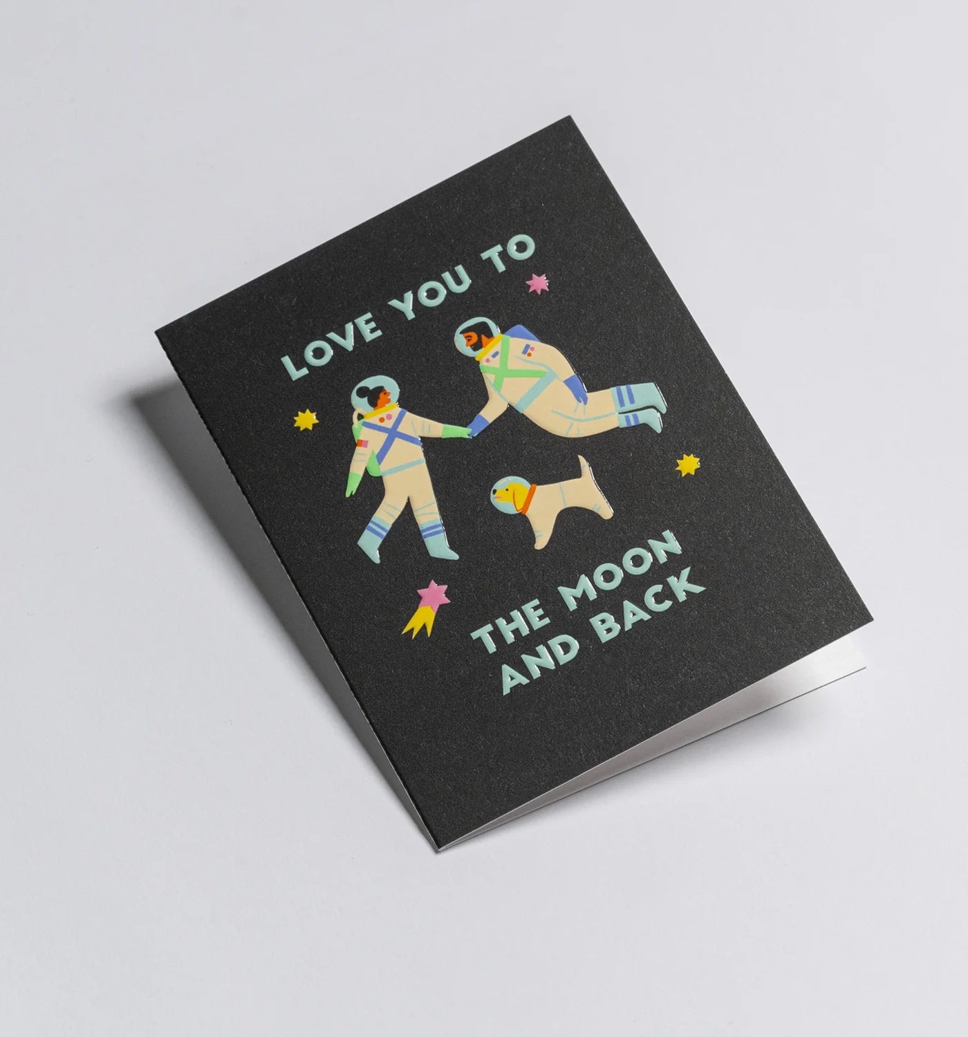 Love You to the Moon and Back Mini Card