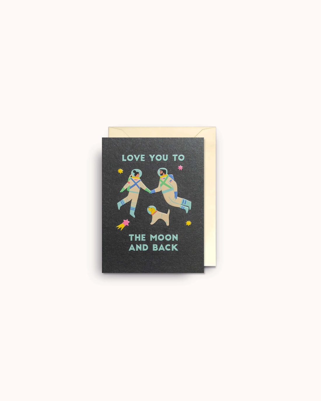 Love You to the Moon and Back Mini Karte
