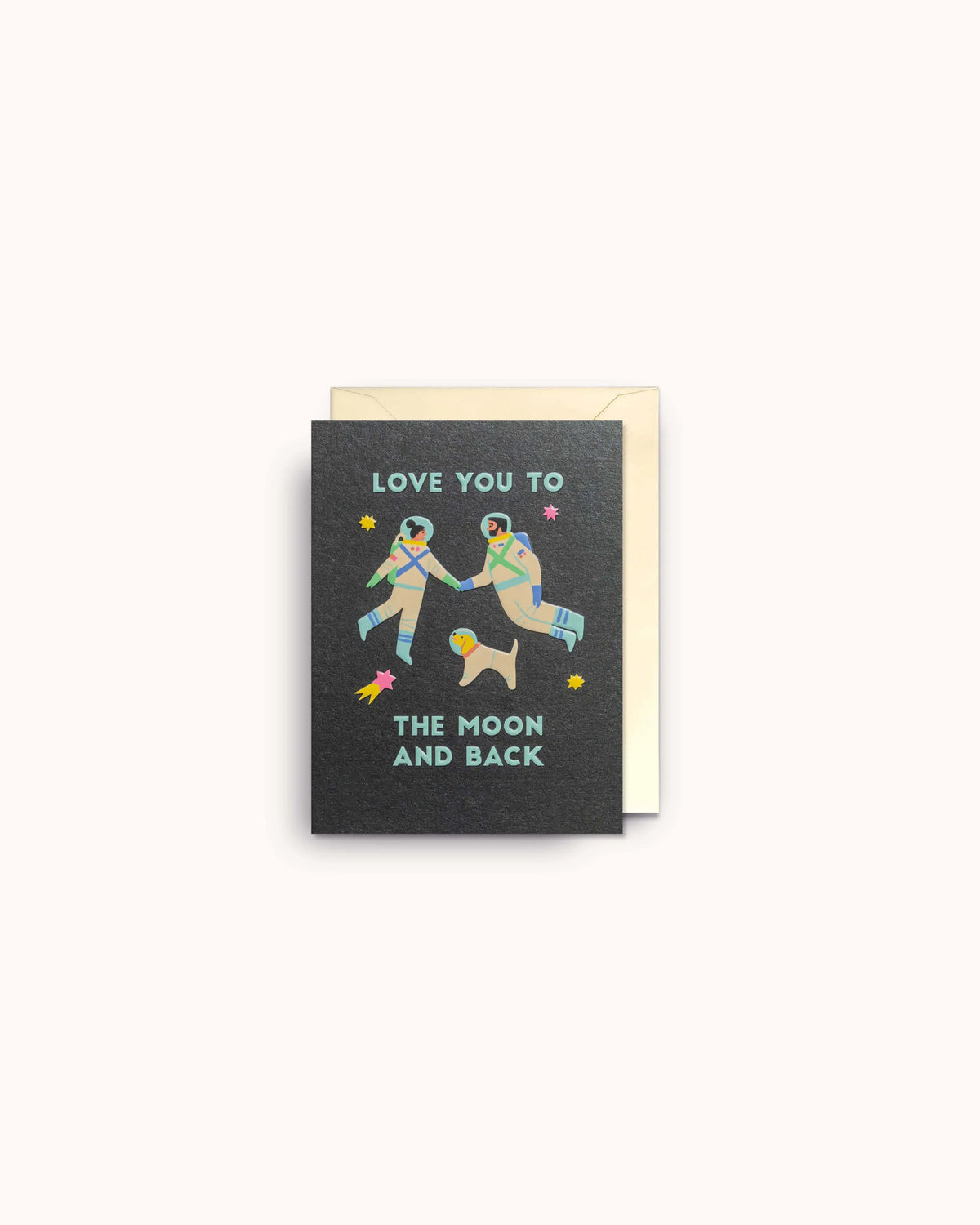 Love You to the Moon and Back Mini Card