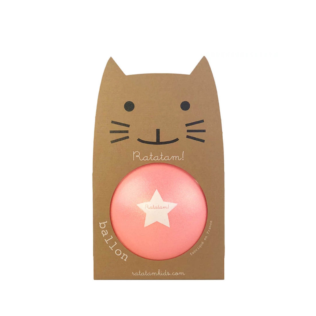 Katze Ball in pink