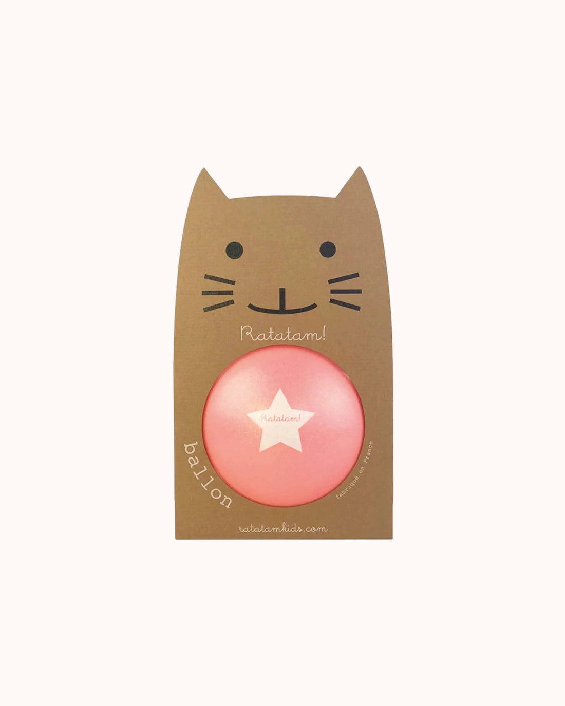 Katze Ball in pink