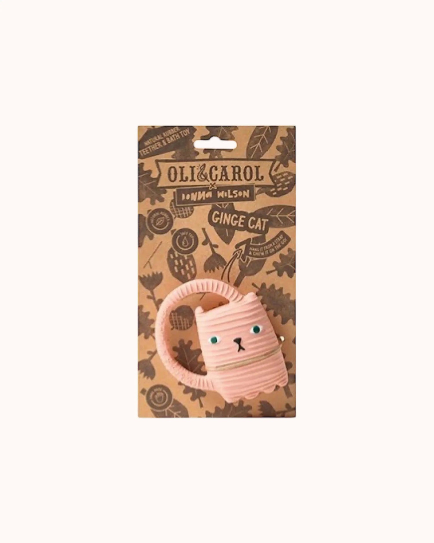 Oli&amp;Carol x Donna Wilson Katze Teether