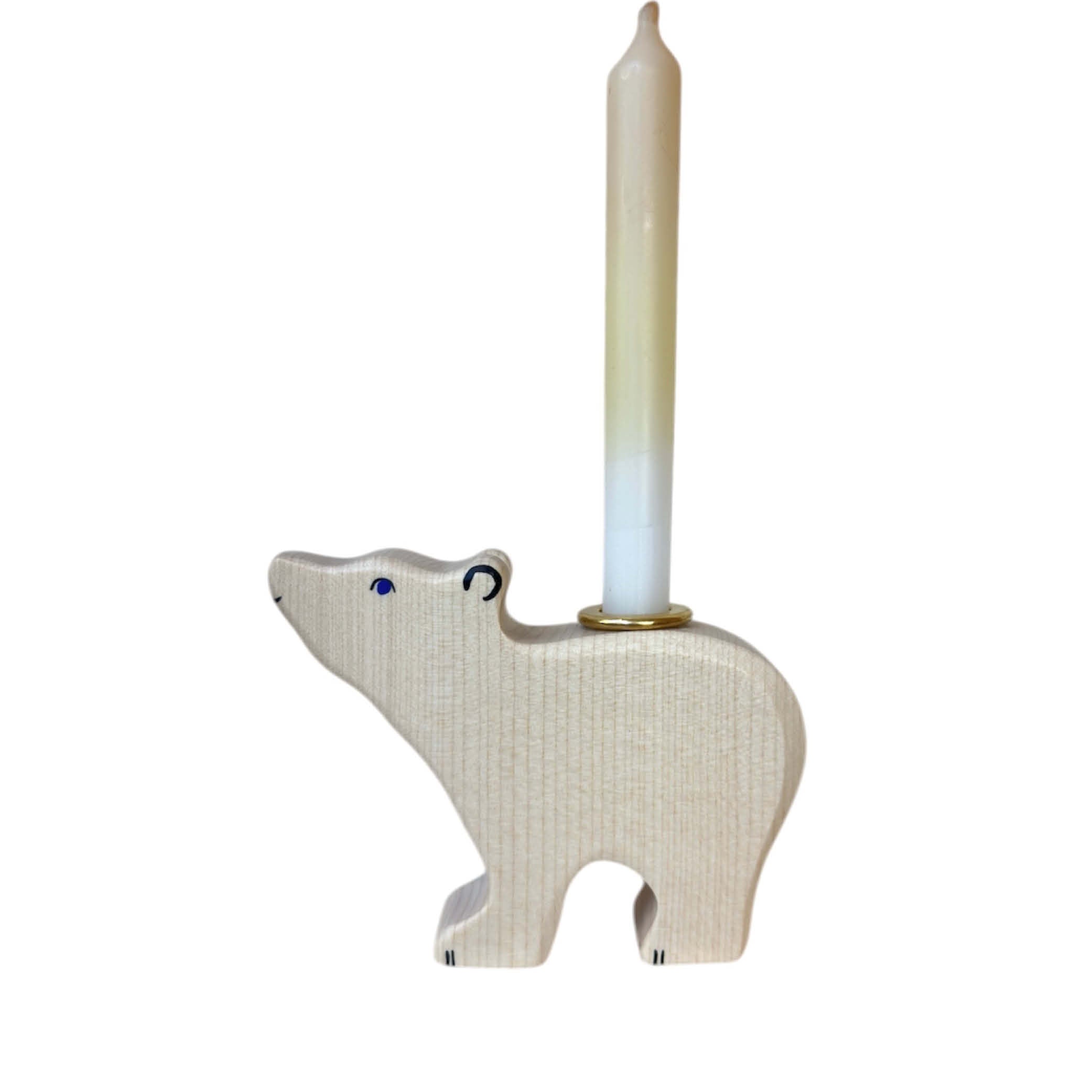 Candle Holder Polar Bear Baby