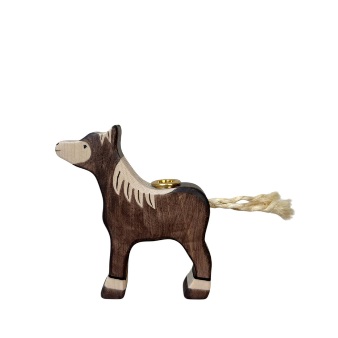 Candle Holder brown Foal