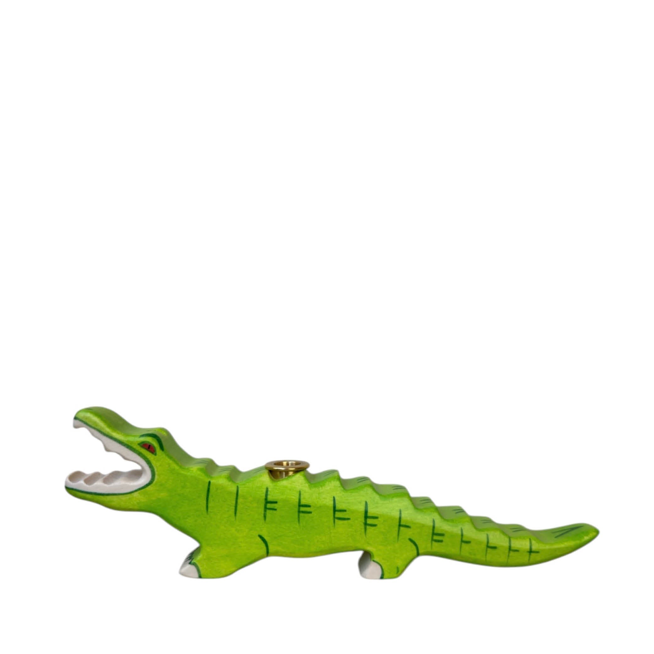 Candle Holder Crocodile