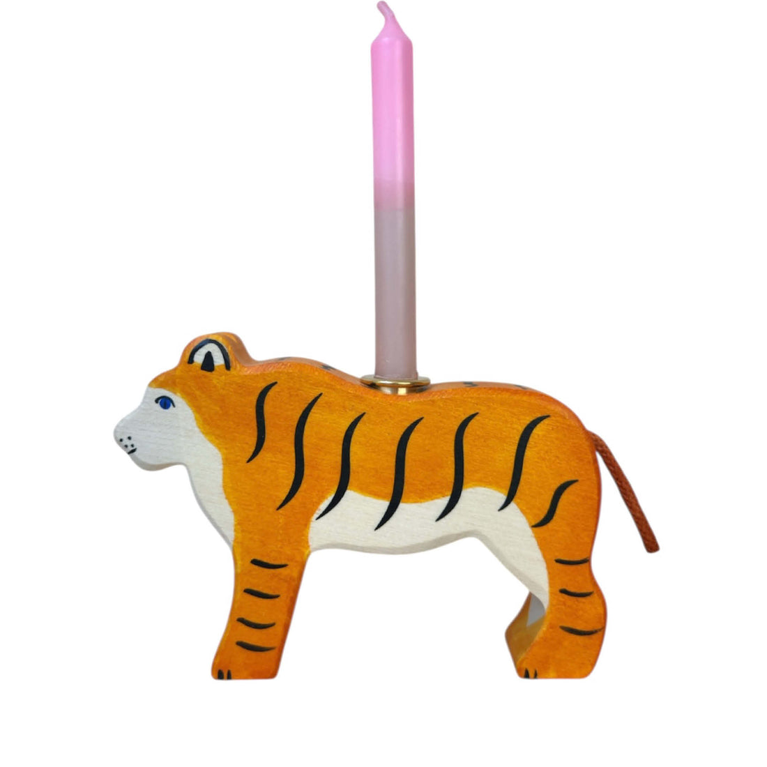 Candle Holder Tiger