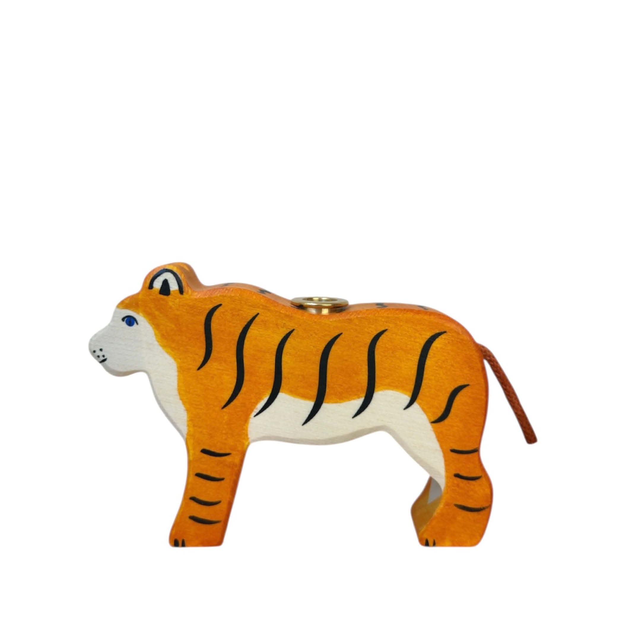 Candle Holder Tiger